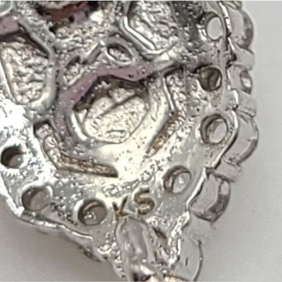 Kendra Scott Crystal Drop Earrings, Silver Formal Bridal - Picture 5 of 5